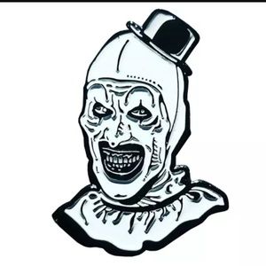 New terrifier horror art the clown pin